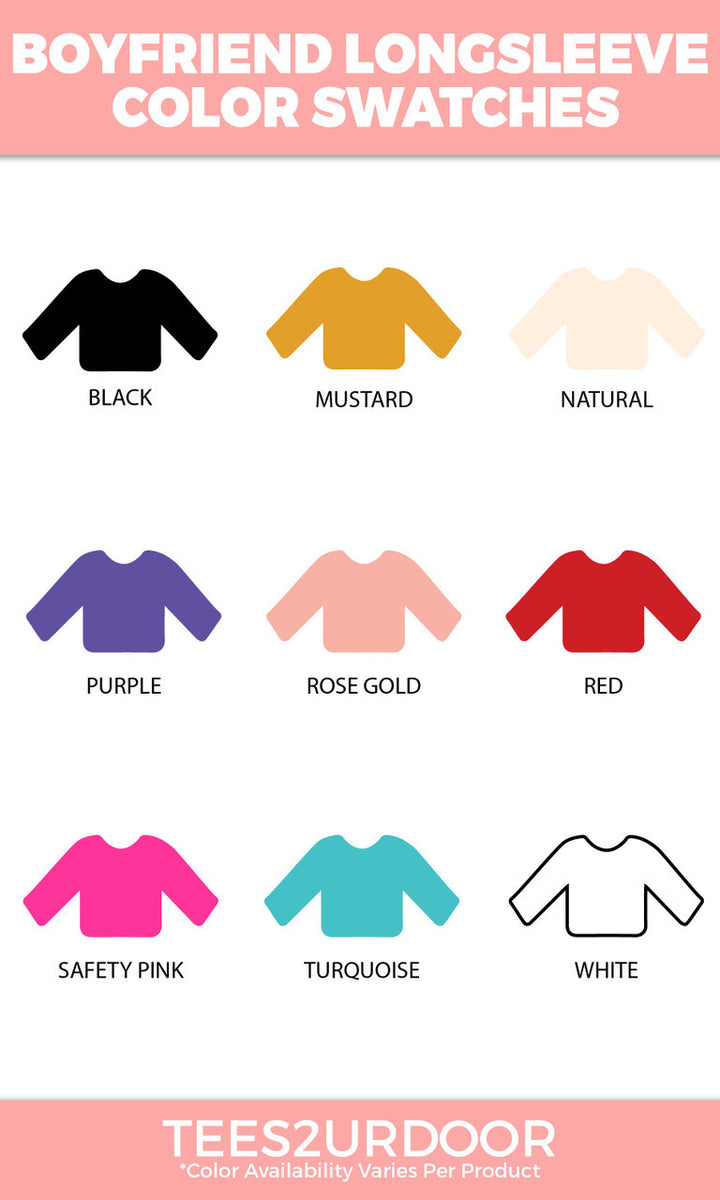 Soft Chenille Nurse Boyfriend Long Sleeve