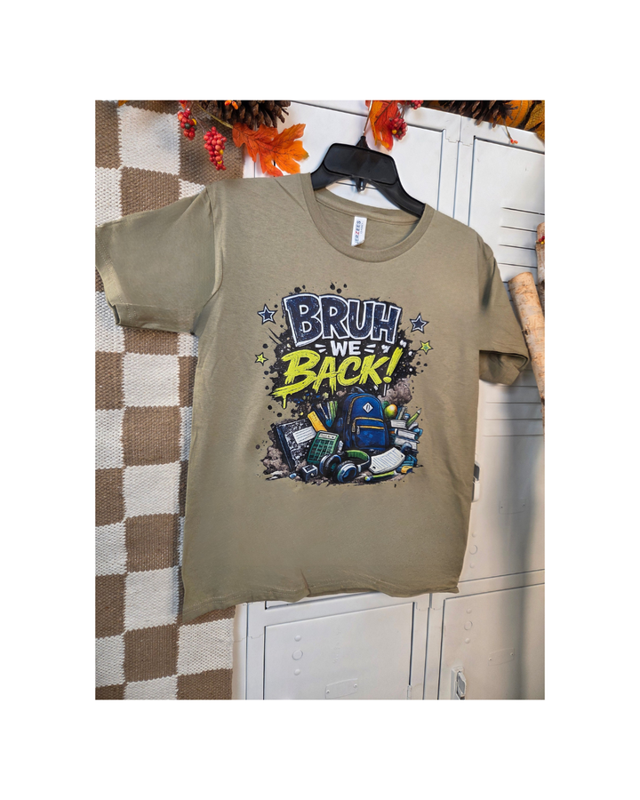 Bruh We Back Youth Graphic T-Shirt