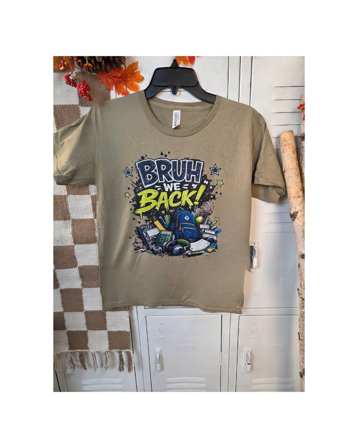 Bruh We Back Youth Graphic T-Shirt