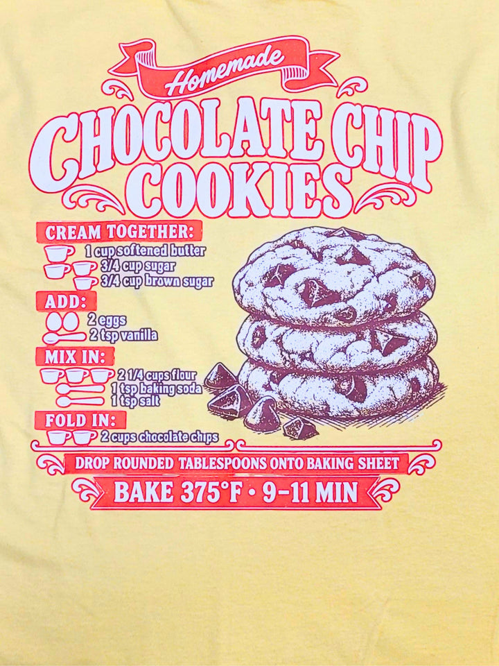 Chocolate Chip Cookie Graphic T-Shirt