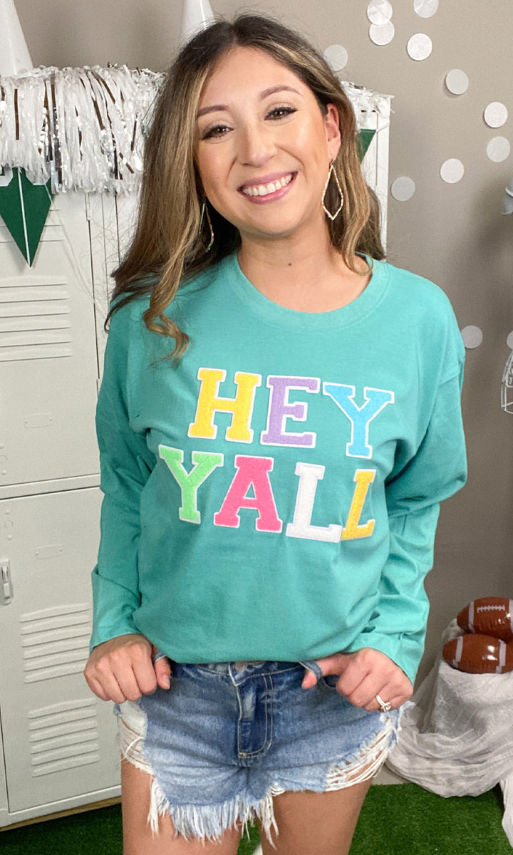 Soft Chenille Hey Y&