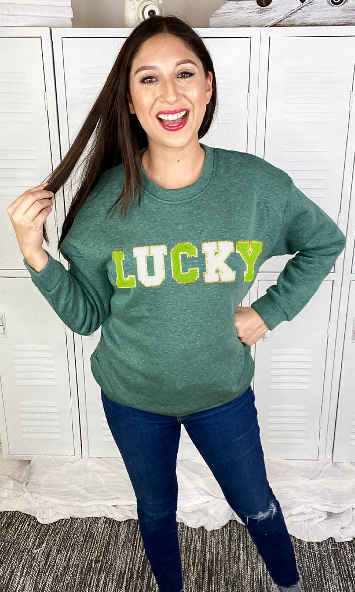 Lucky Ideal Chenille Sweatshirt
