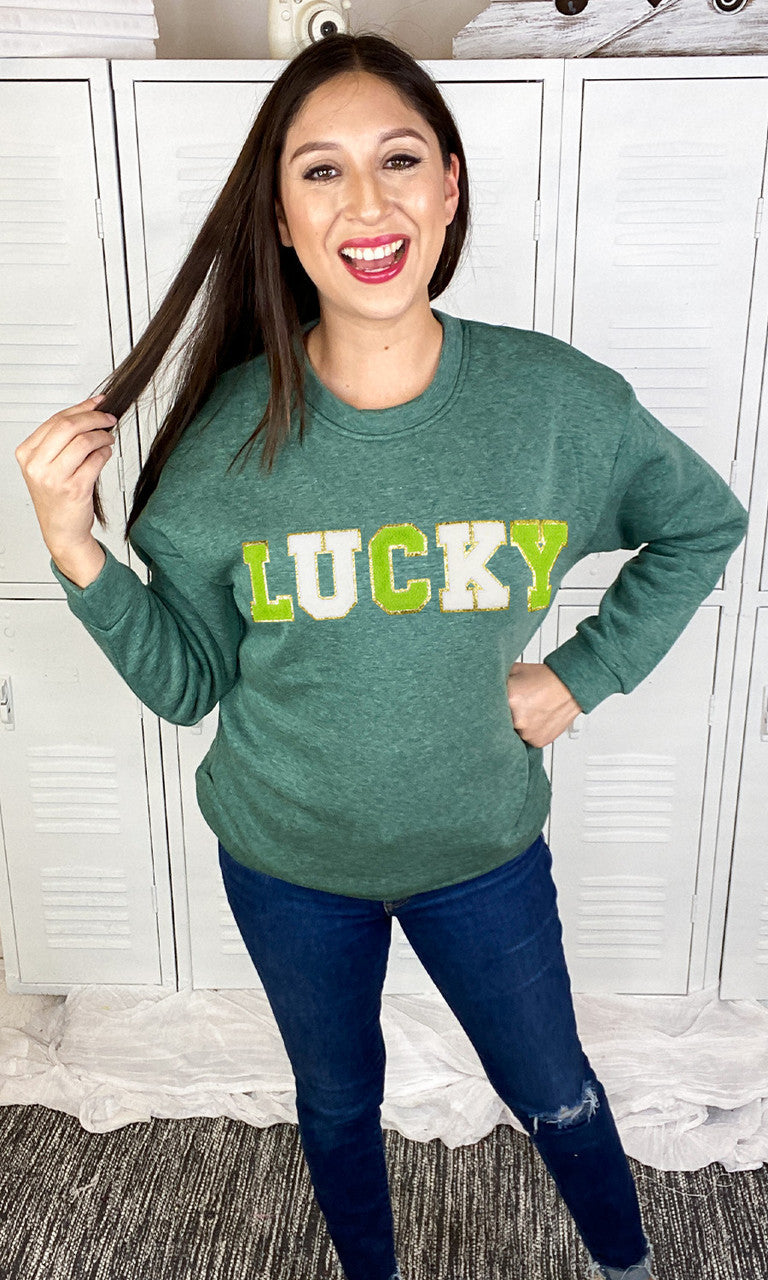 Lucky Ideal Chenille Sweatshirt