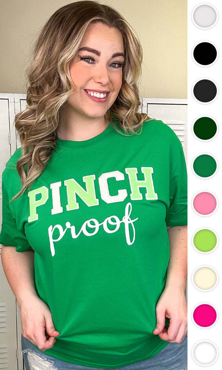 Soft Chenille Pinch Proof Adult T-Shirt