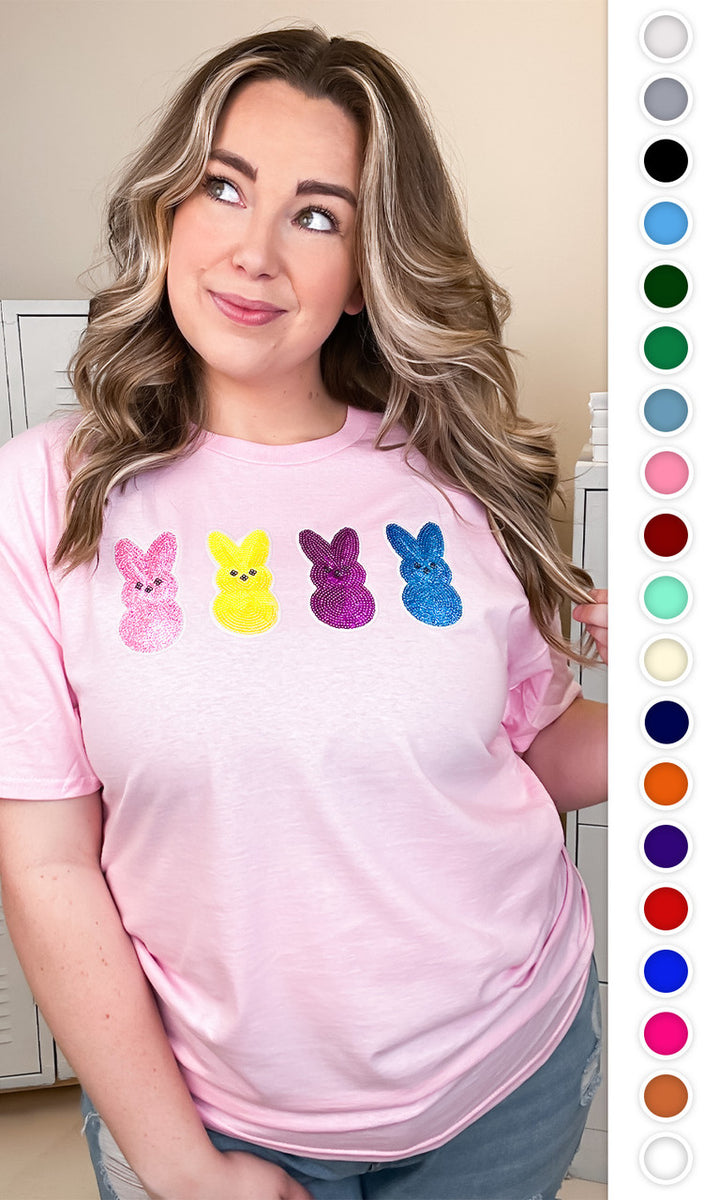 Sparkle Peeps Adult T-Shirt