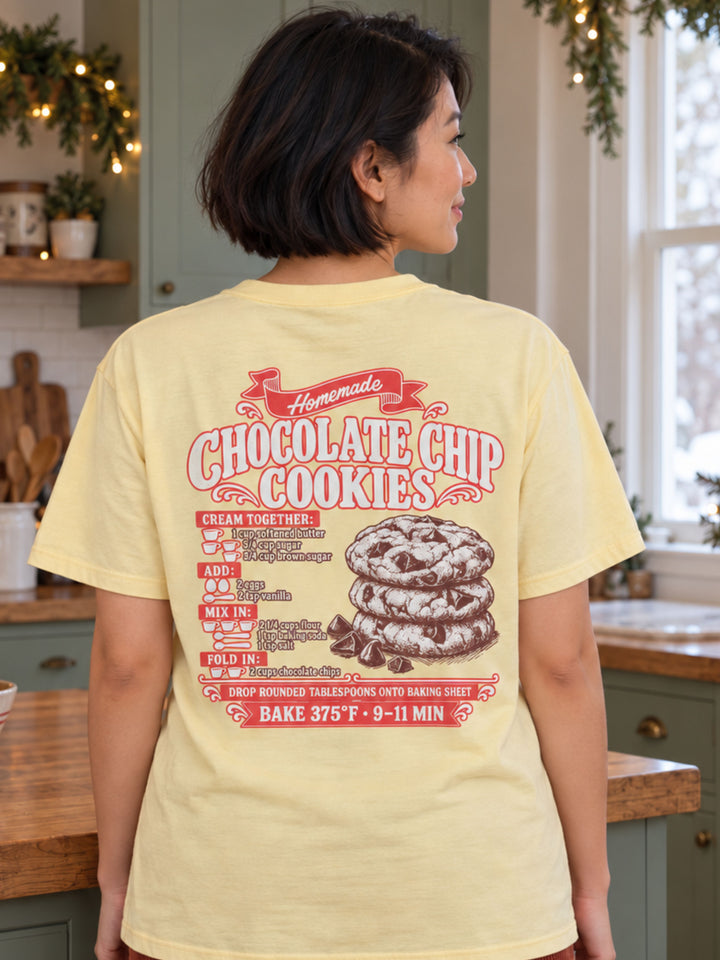 Chocolate Chip Cookie Graphic T-Shirt