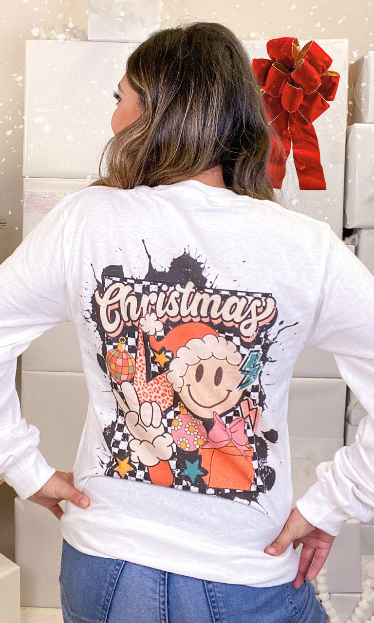 Groovy T2D Holiday Trio Graphic Long Sleeve T-Shirts