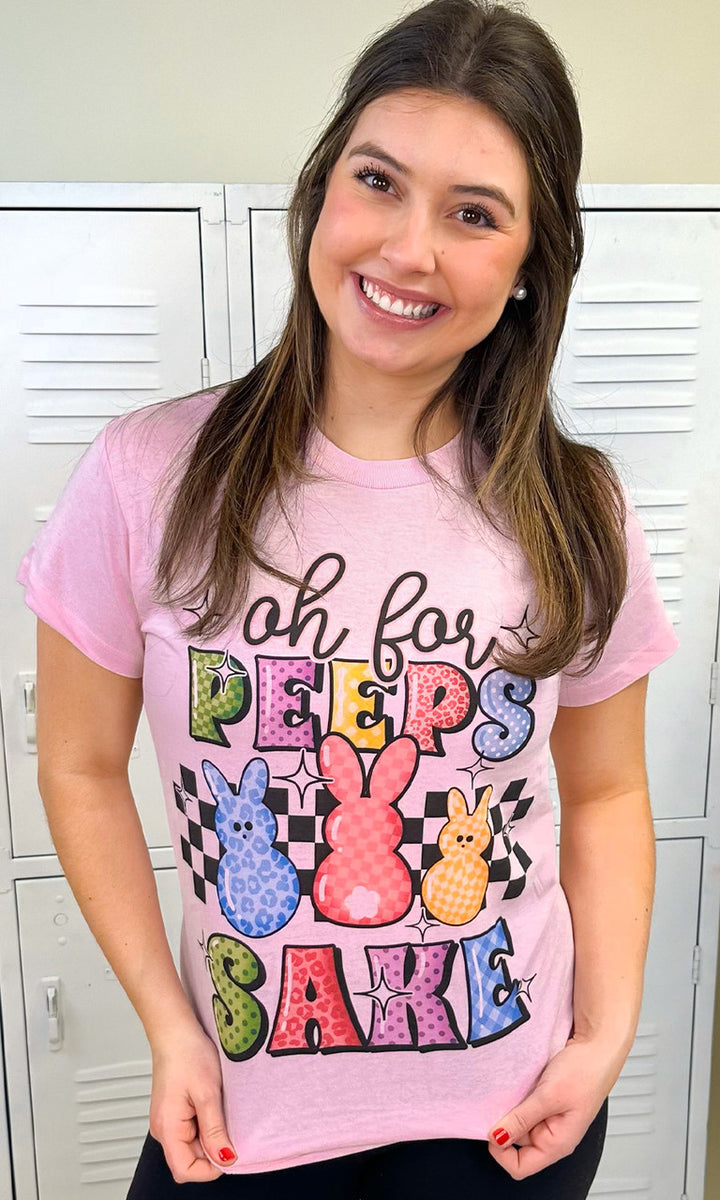 Oh For Peeps Sake Adult Graphic T-Shirt