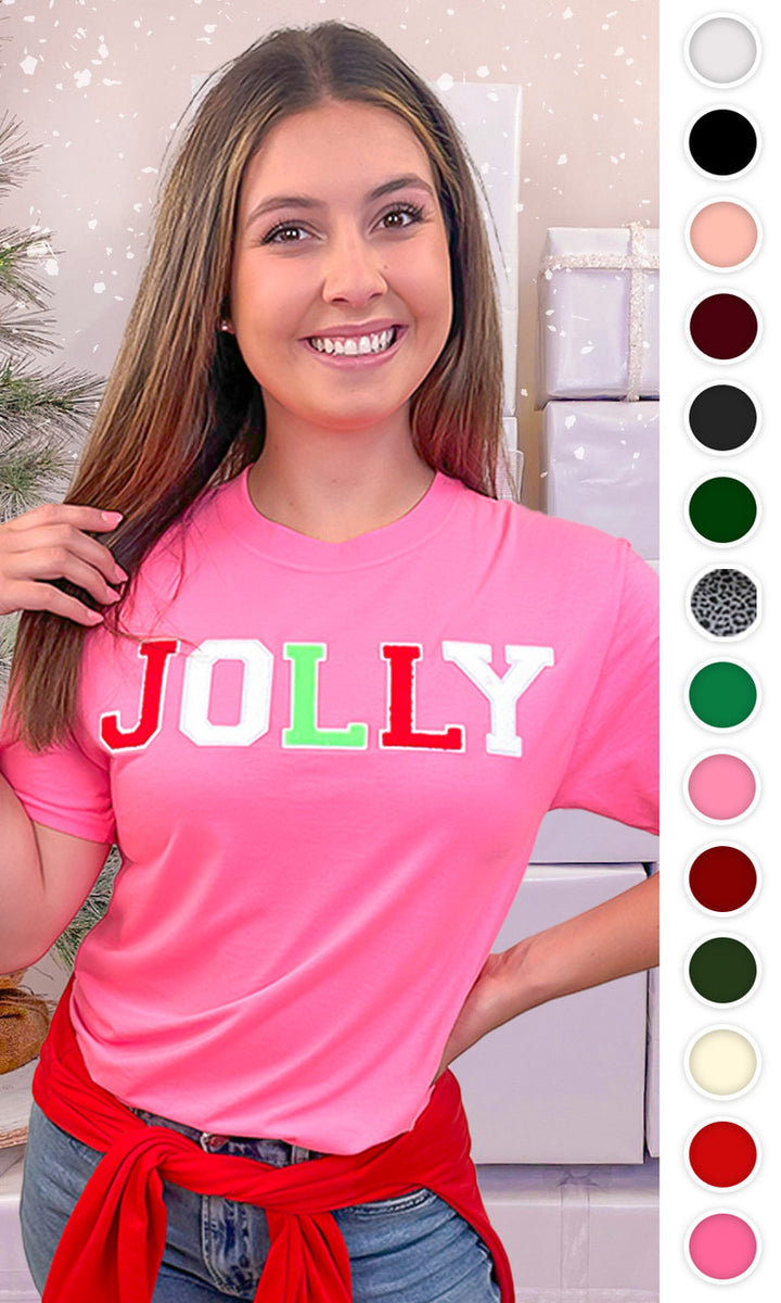 Soft Chenille Jolly Graphic T-Shirt