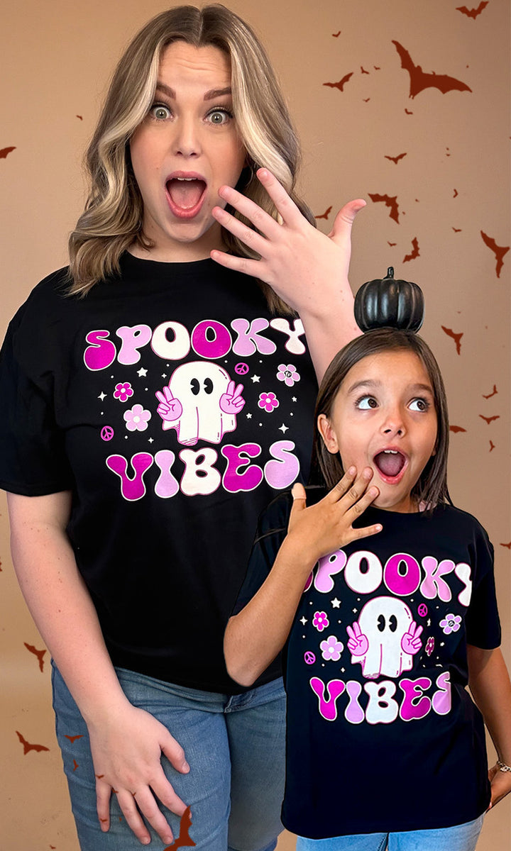 T2D Spooky Vibes Halloween Graphic T-Shirt