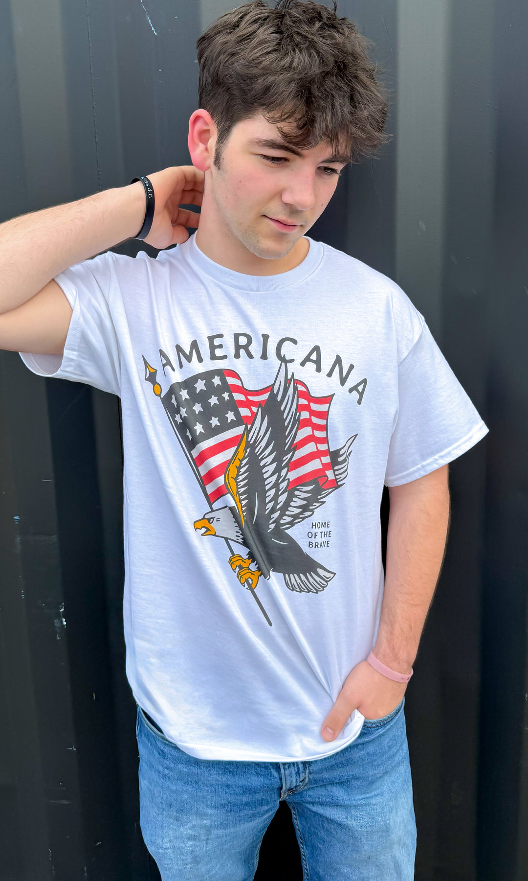 Americana Eagle Graphic T-Shirt