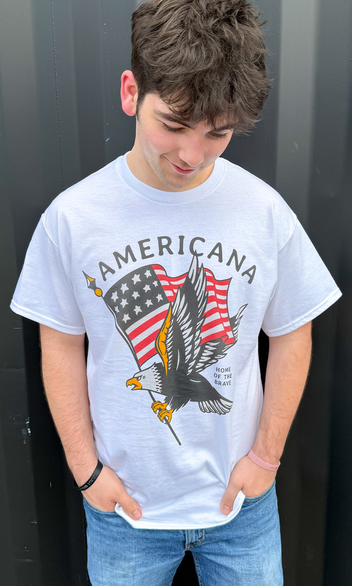 Americana Eagle Graphic T-Shirt