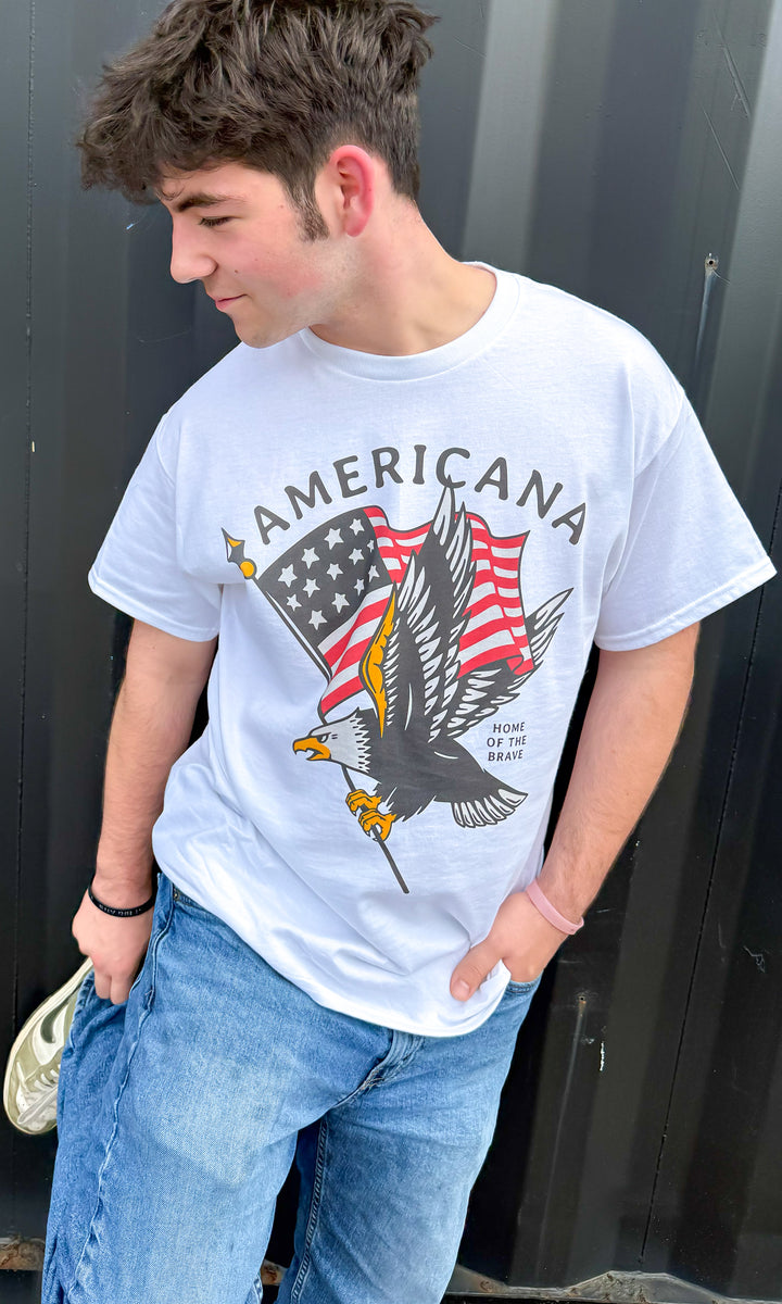 Americana Eagle Graphic T-Shirt