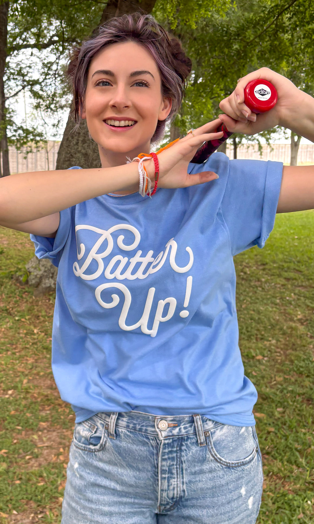 Batter Up Magic Puff Graphic T-Shirt
