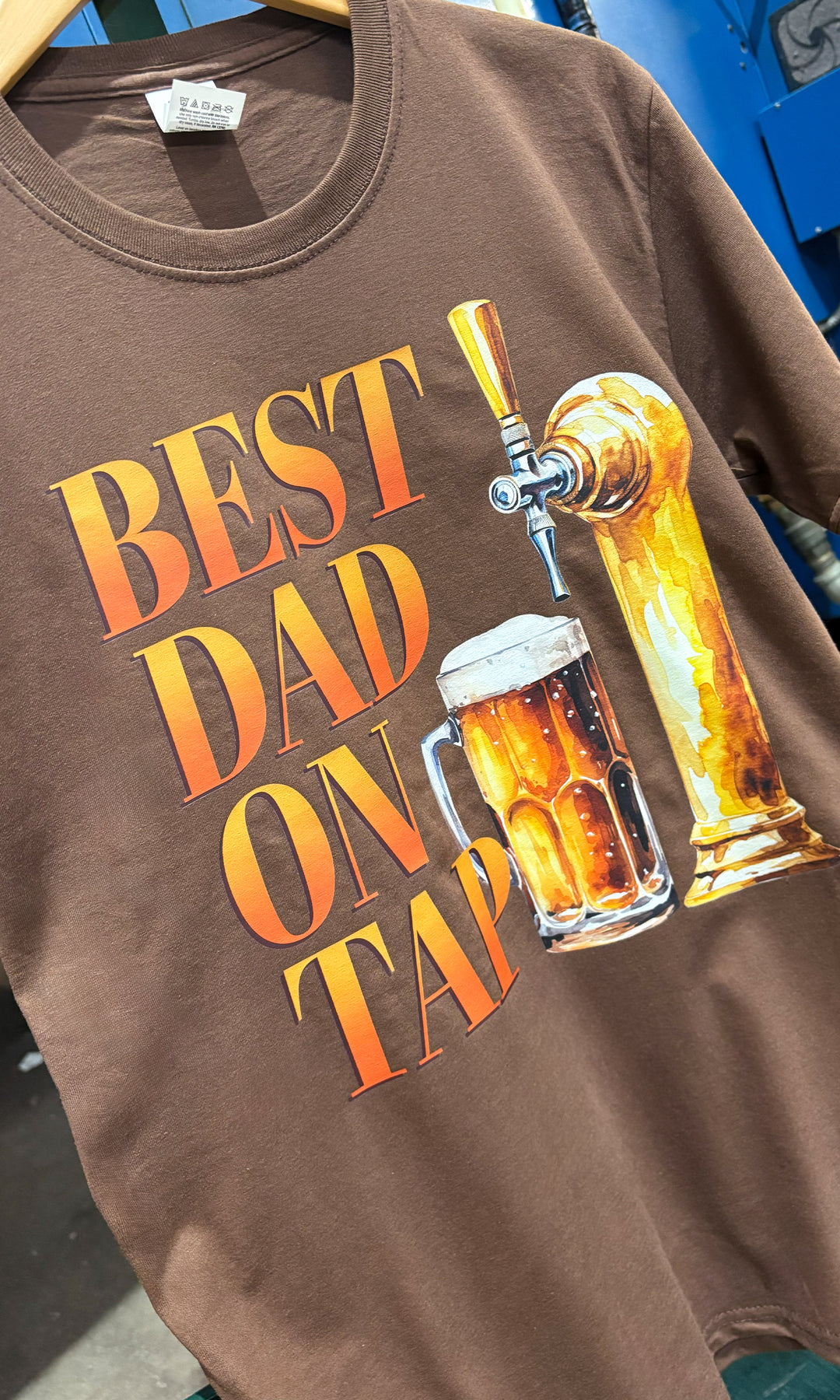 Best DAD On Tap Graphic T-Shirt