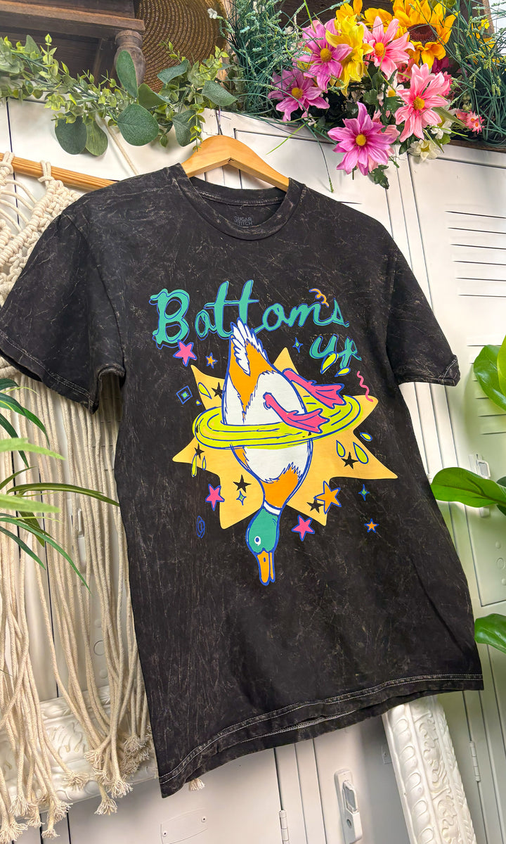 Bottoms UP Mineral Washed Graphic Shirt
