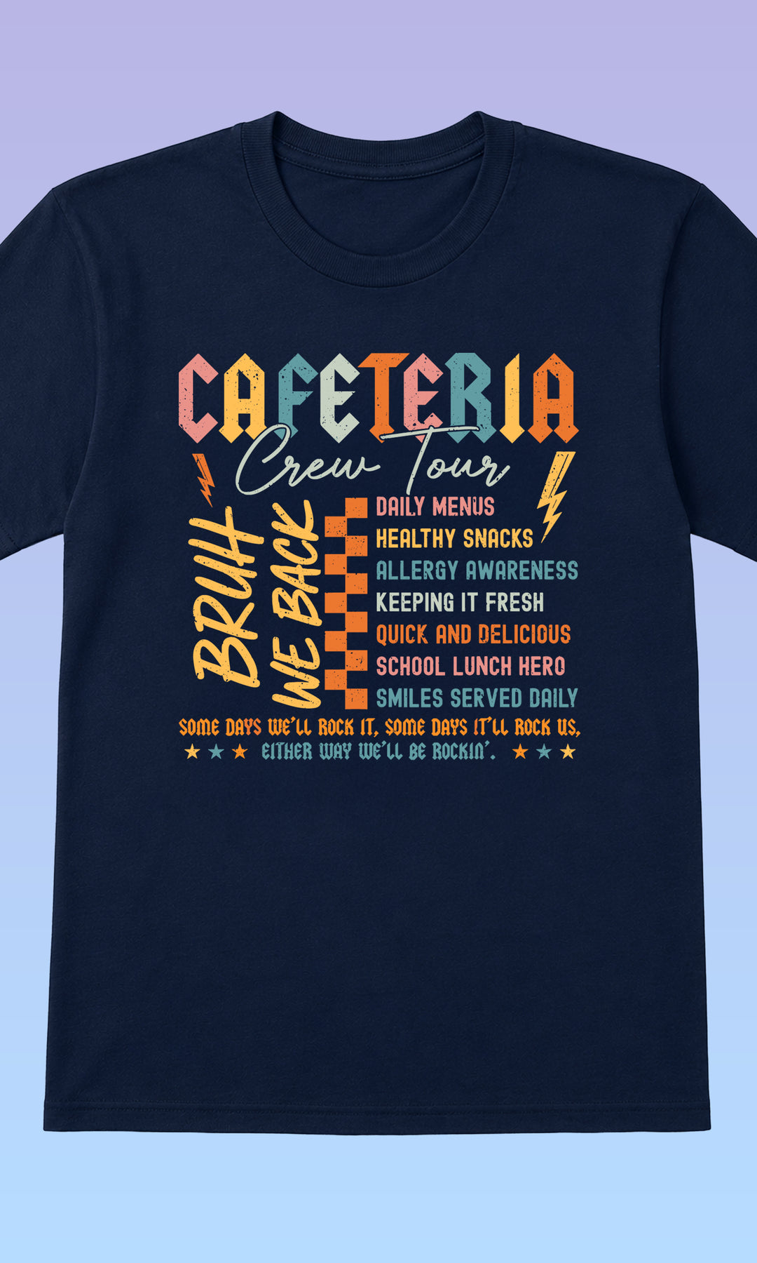 Cafeteria Crew Tour Graphic T-Shirt