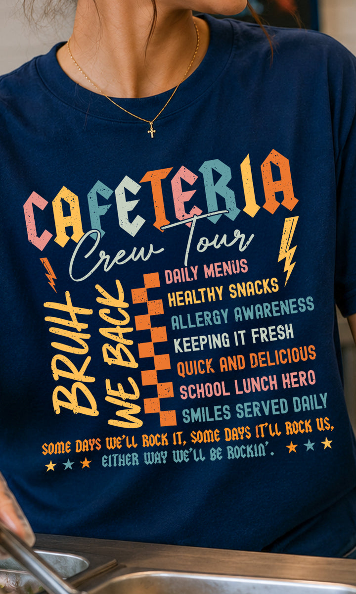 Cafeteria Crew Tour Graphic T-Shirt
