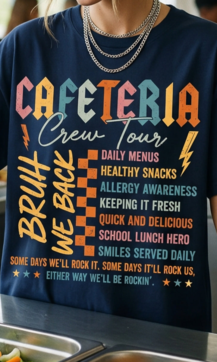 Cafeteria Crew Tour Graphic T-Shirt
