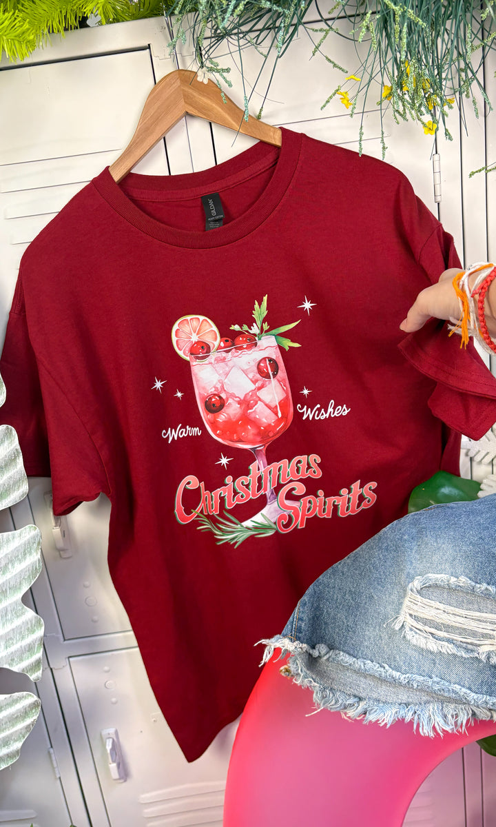 Christmas Spirits Graphic T-Shirt