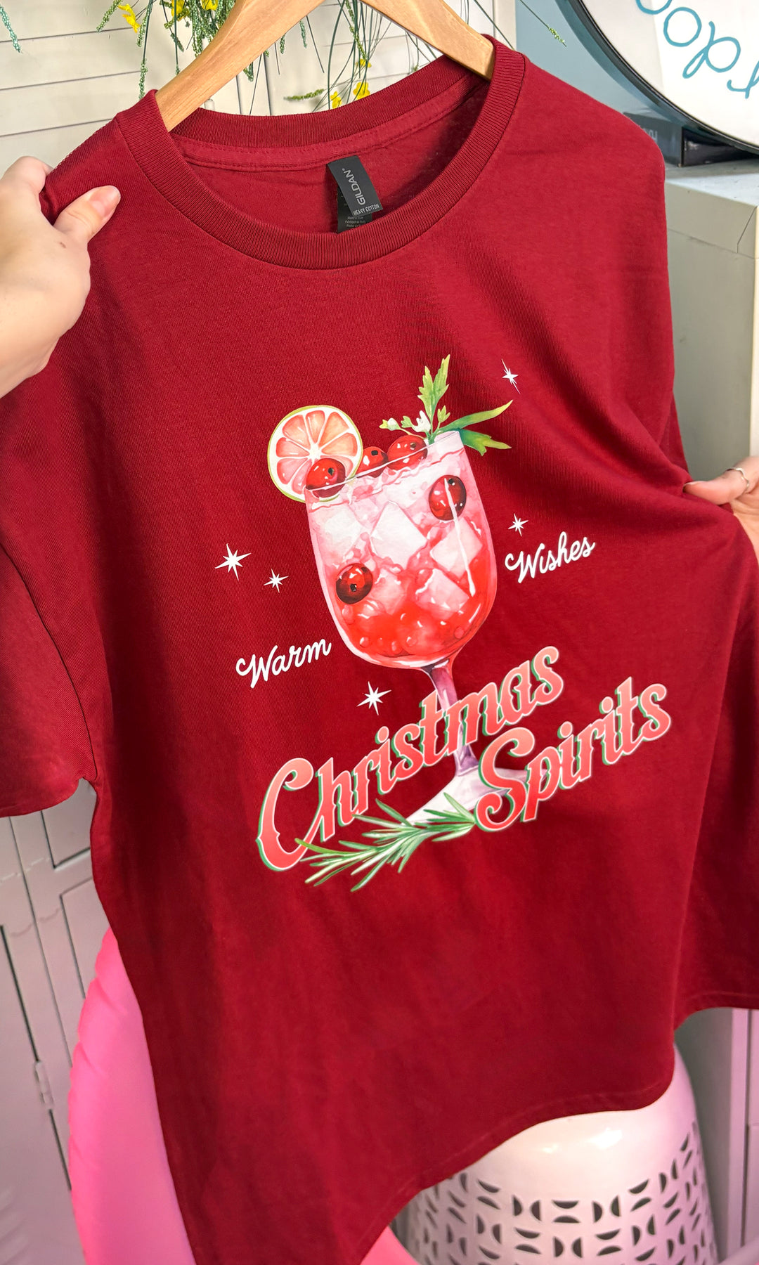 Christmas Spirits Graphic T-Shirt