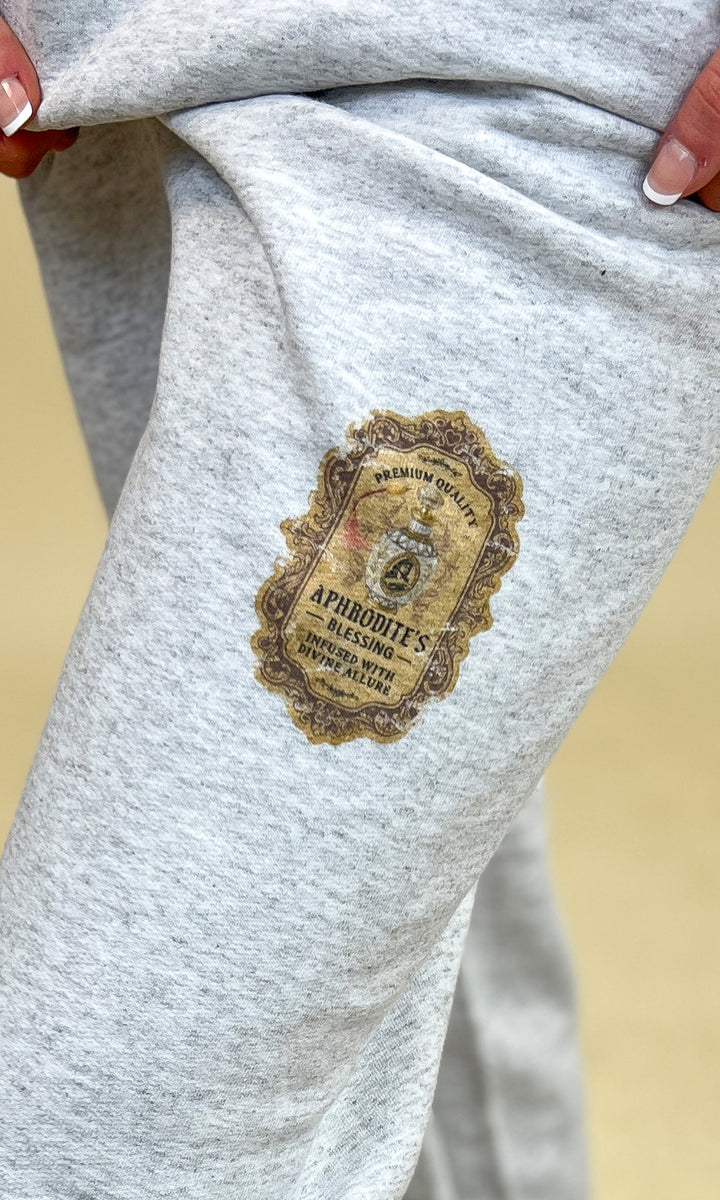Classic Vintage Label Ash Graphic Sweatpant