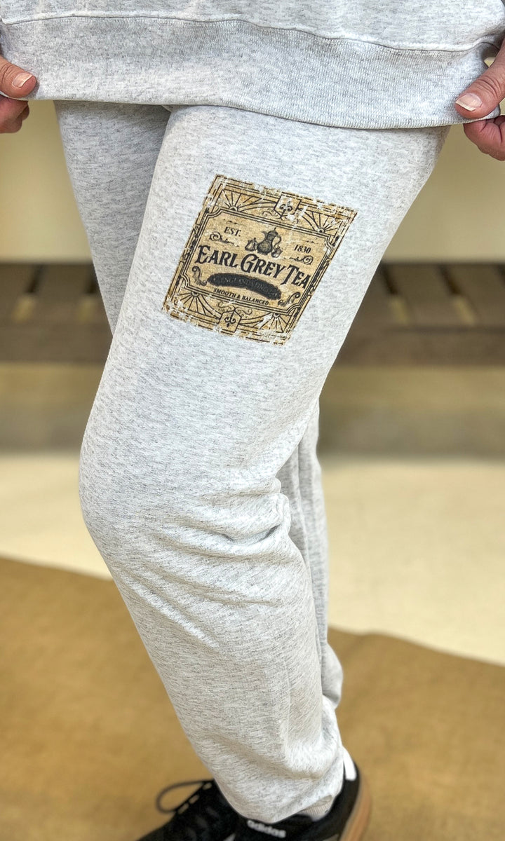 Classic Vintage Label Ash Graphic Sweatpant