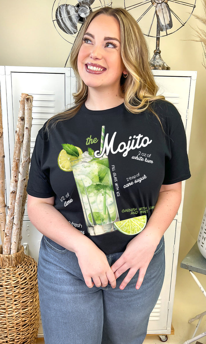 Cocktail Recipe Graphic T-Shirt