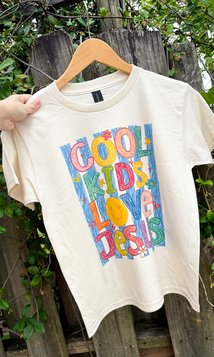 Cool Kids Love Jesus Youth Graphic T-Shirt