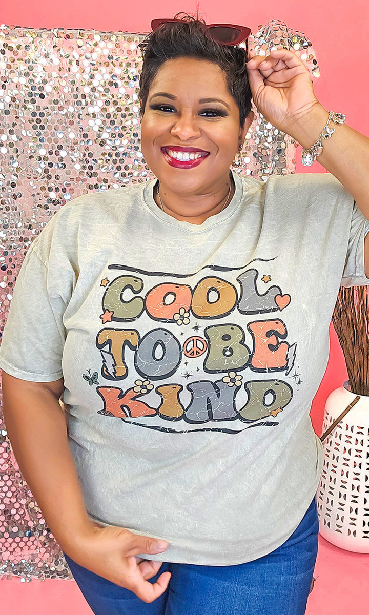 Cool to Be Kind Mineral Washed Shirt