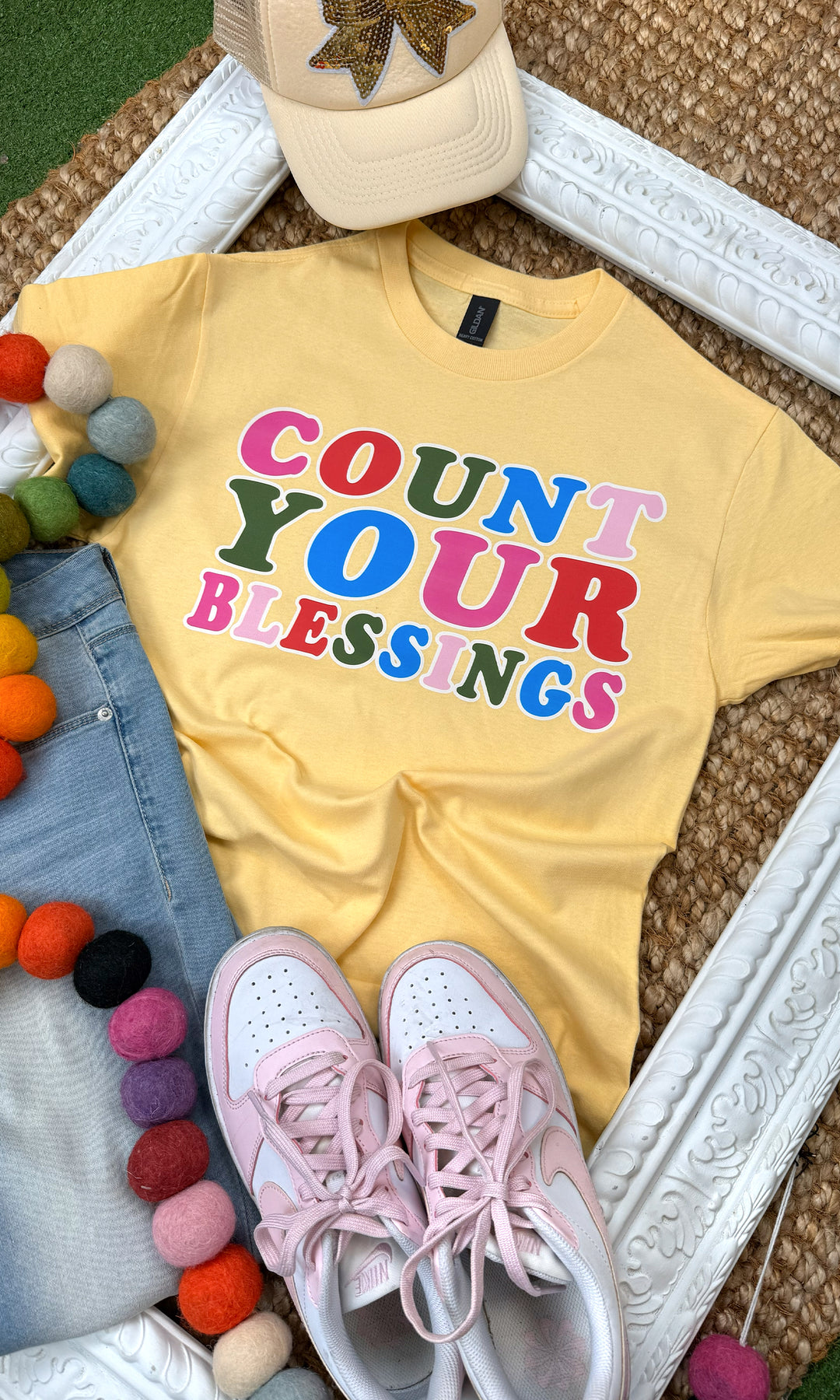 Count Your Blessings Graphic T-Shirt