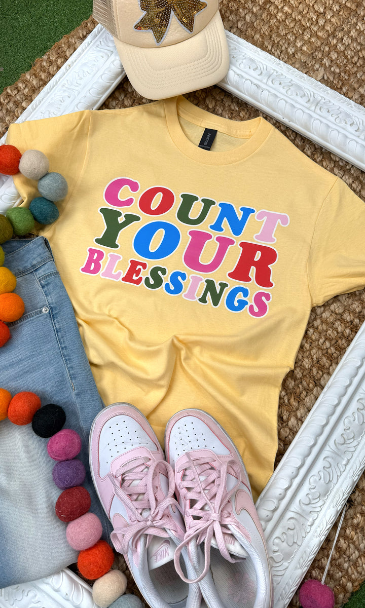 Count Your Blessings Graphic T-Shirt