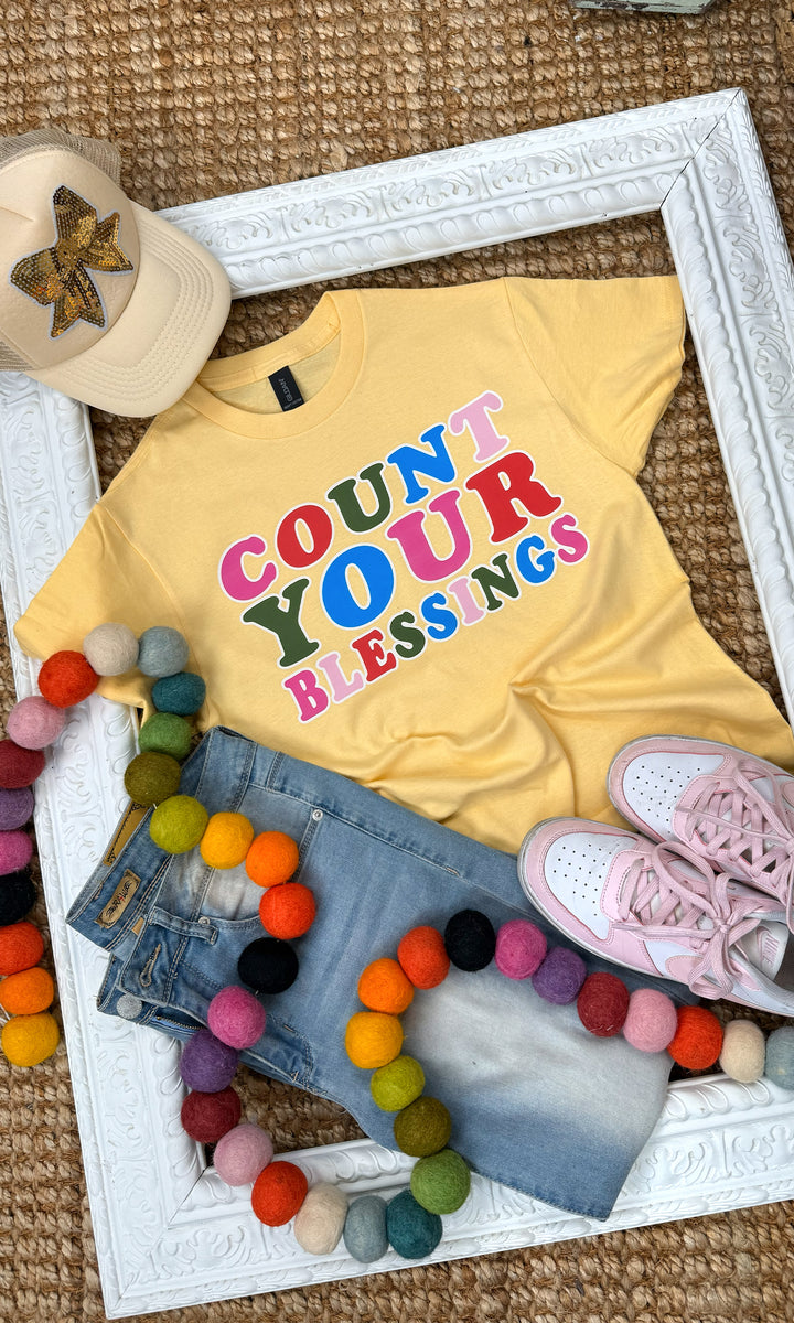 Count Your Blessings Graphic T-Shirt