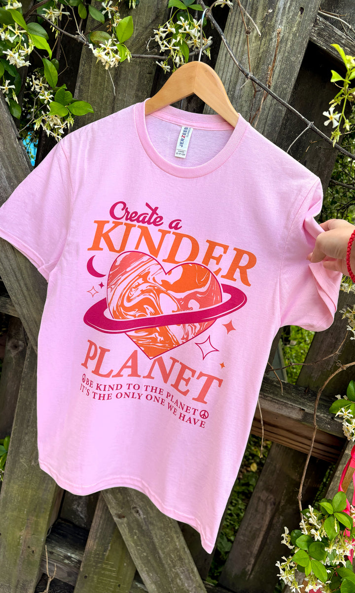 Create A Kinder Planet Graphic T-Shirt