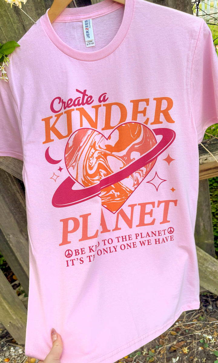 Create A Kinder Planet Graphic T-Shirt