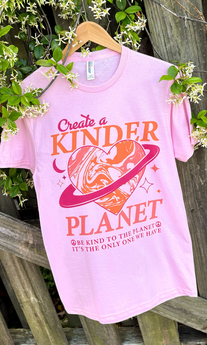 Create A Kinder Planet Graphic T-Shirt