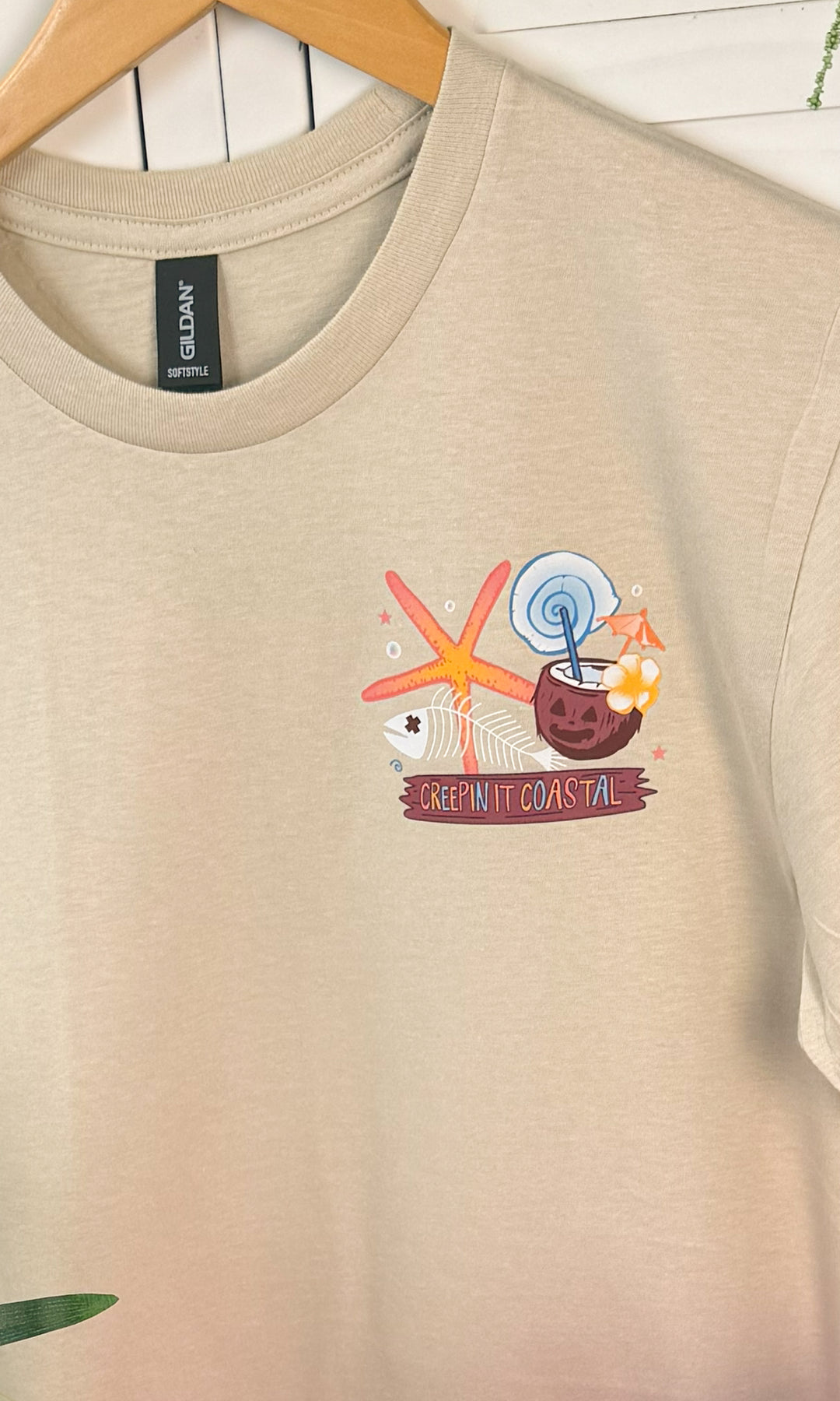 Creepin It Coastal Graphic T-Shirt