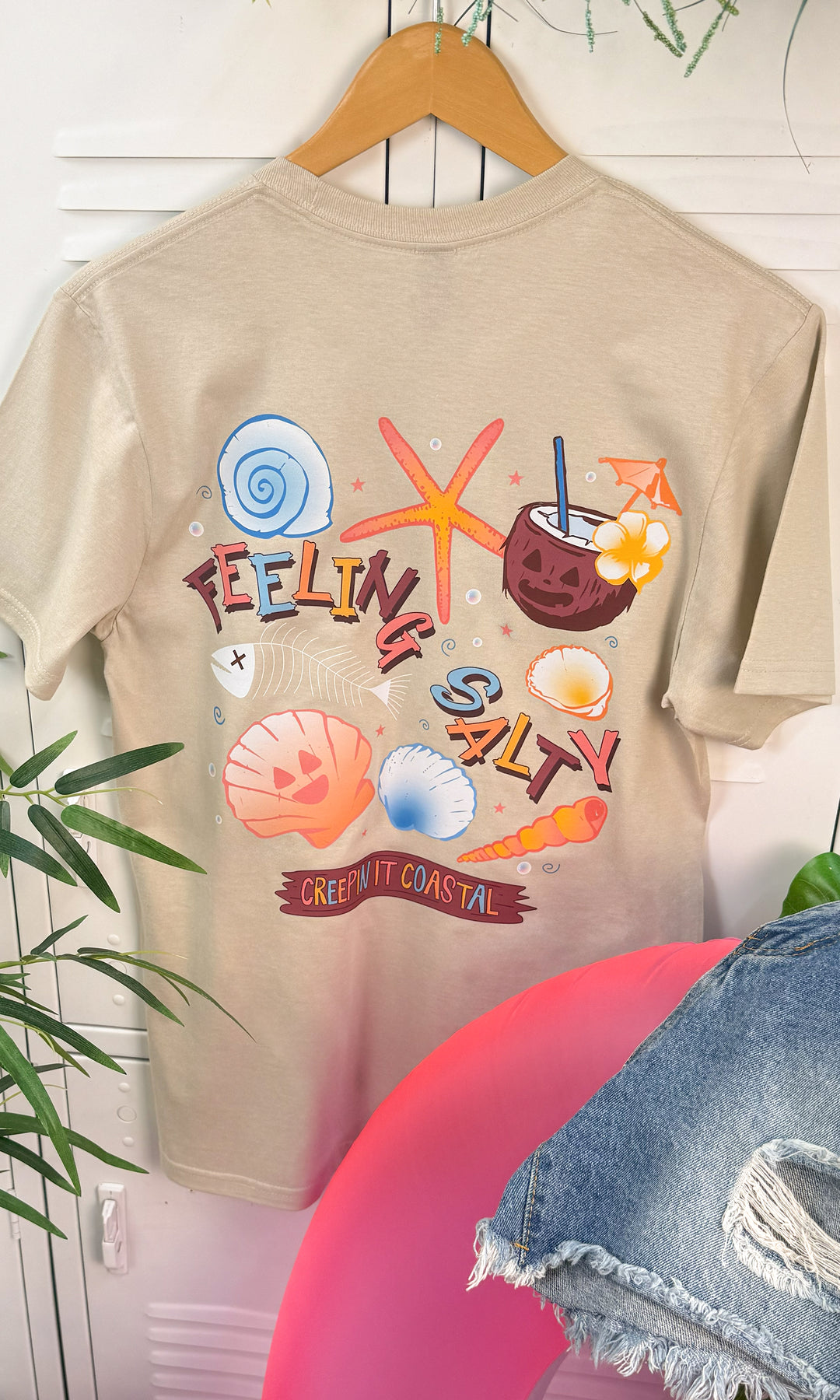 Creepin It Coastal Graphic T-Shirt