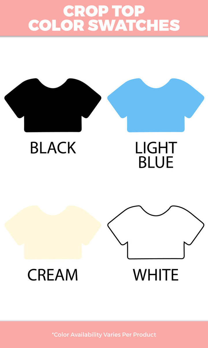 Game Day Flock Graphic Crop Top