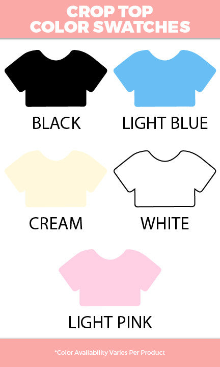 Sparkle Sequin Valentine Heart Graphic Crop Top T-Shirt