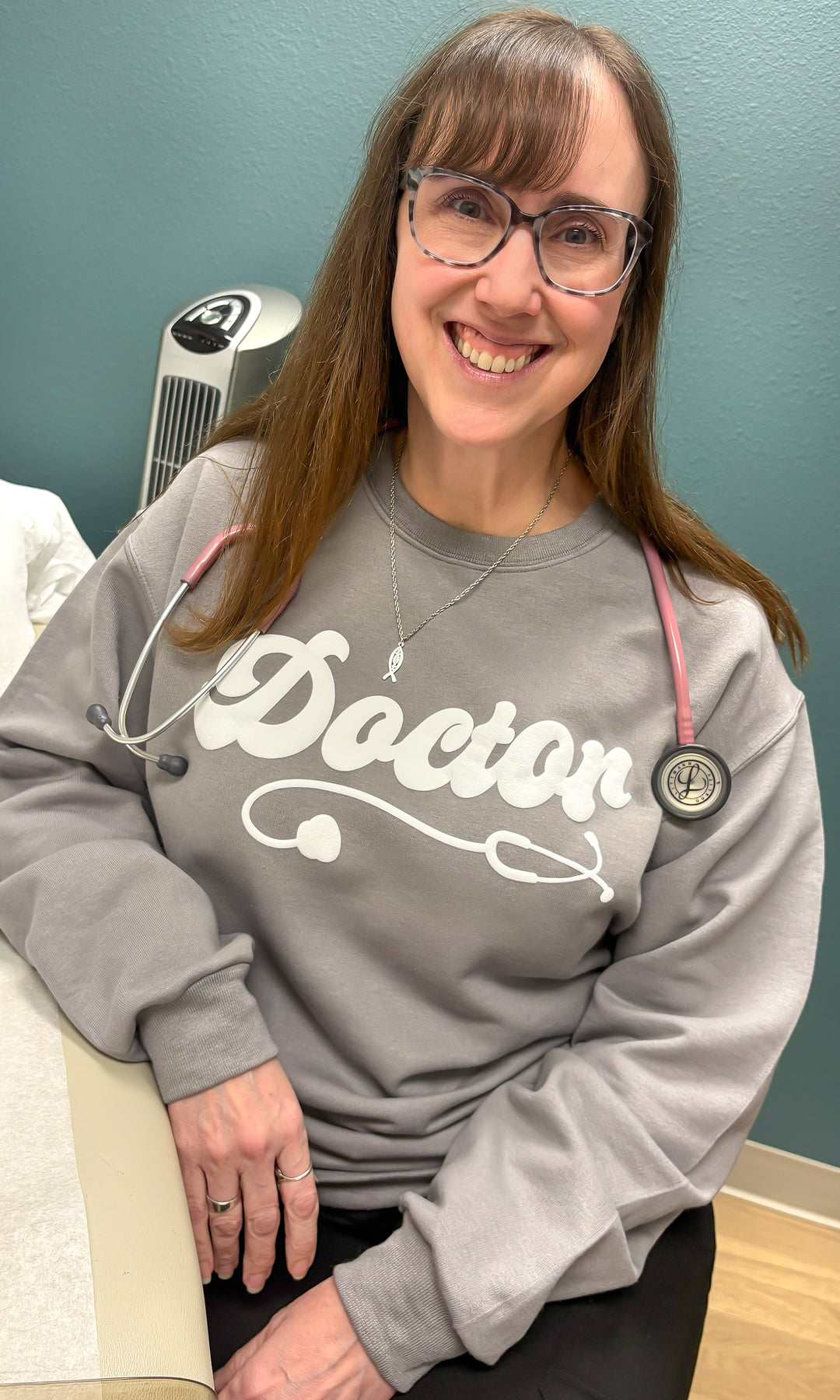 Custom Medical Magic Puff Graphic Sweatshirt