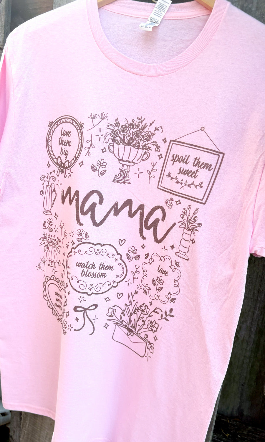 Custom Motherly Love Frames Graphic T-Shirt