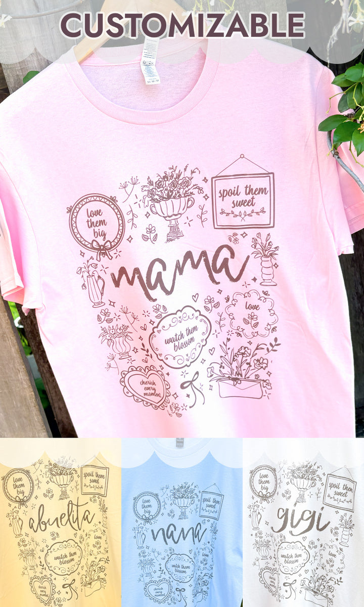 Custom Motherly Love Frames Graphic T-Shirt