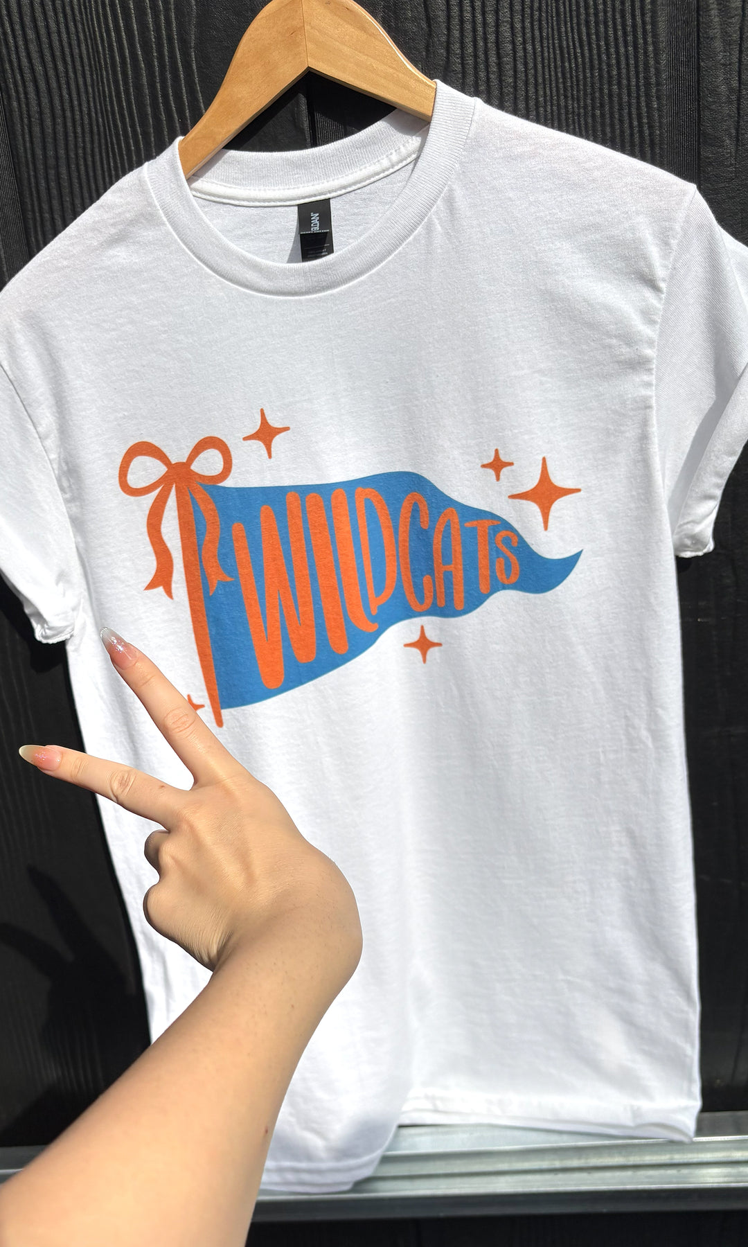 Custom Pennant Mascot Graphic T-Shirt