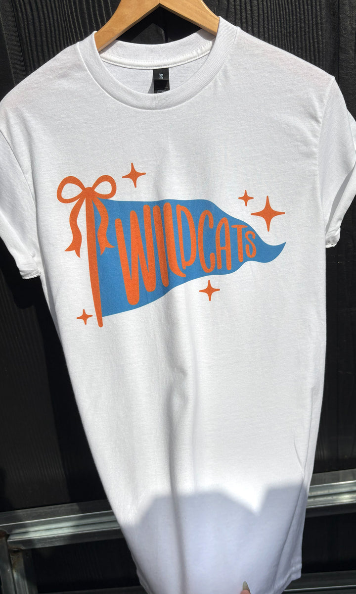Custom Pennant Mascot Graphic T-Shirt