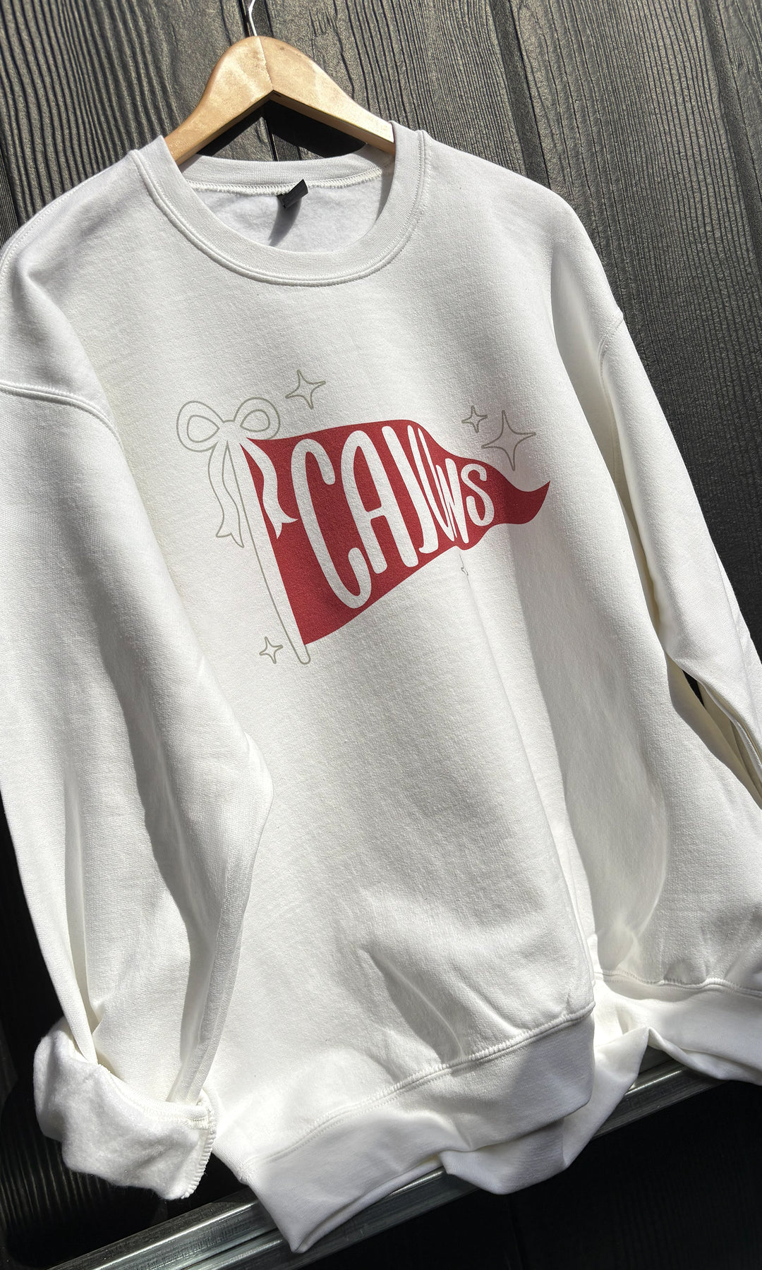 Custom Pennant Mascot Graphic Sweatshirt