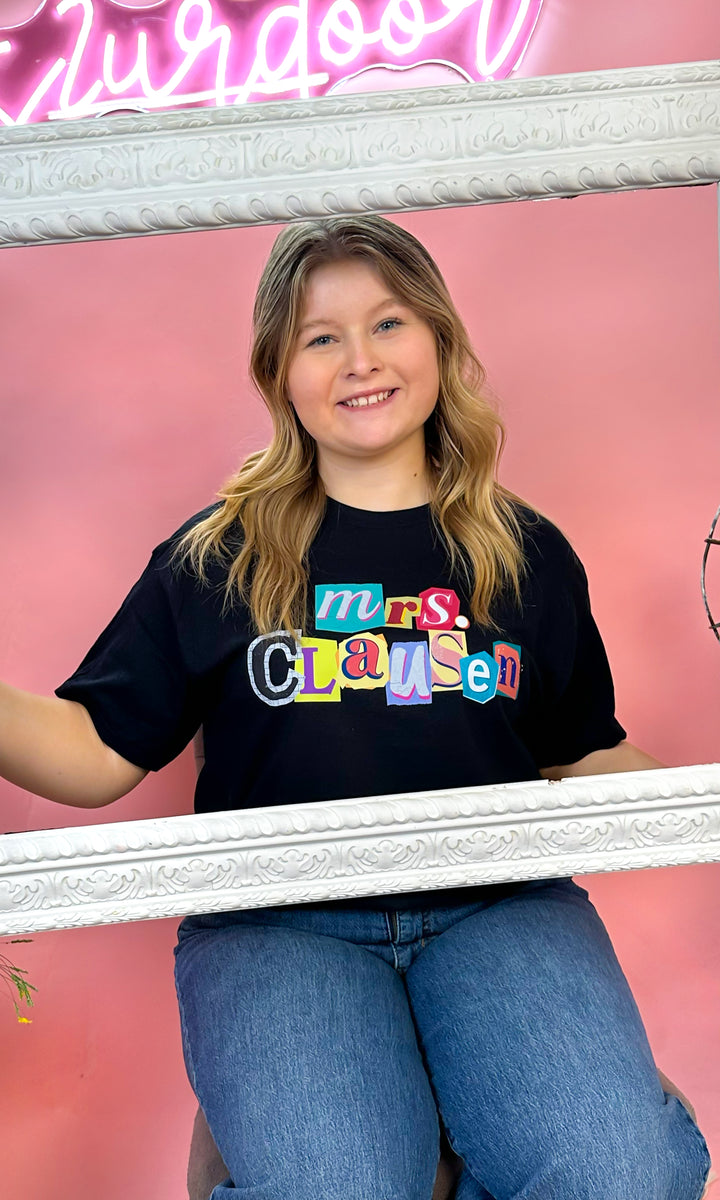 Custom Teacher Newspaper Note Graphic T-Shirt