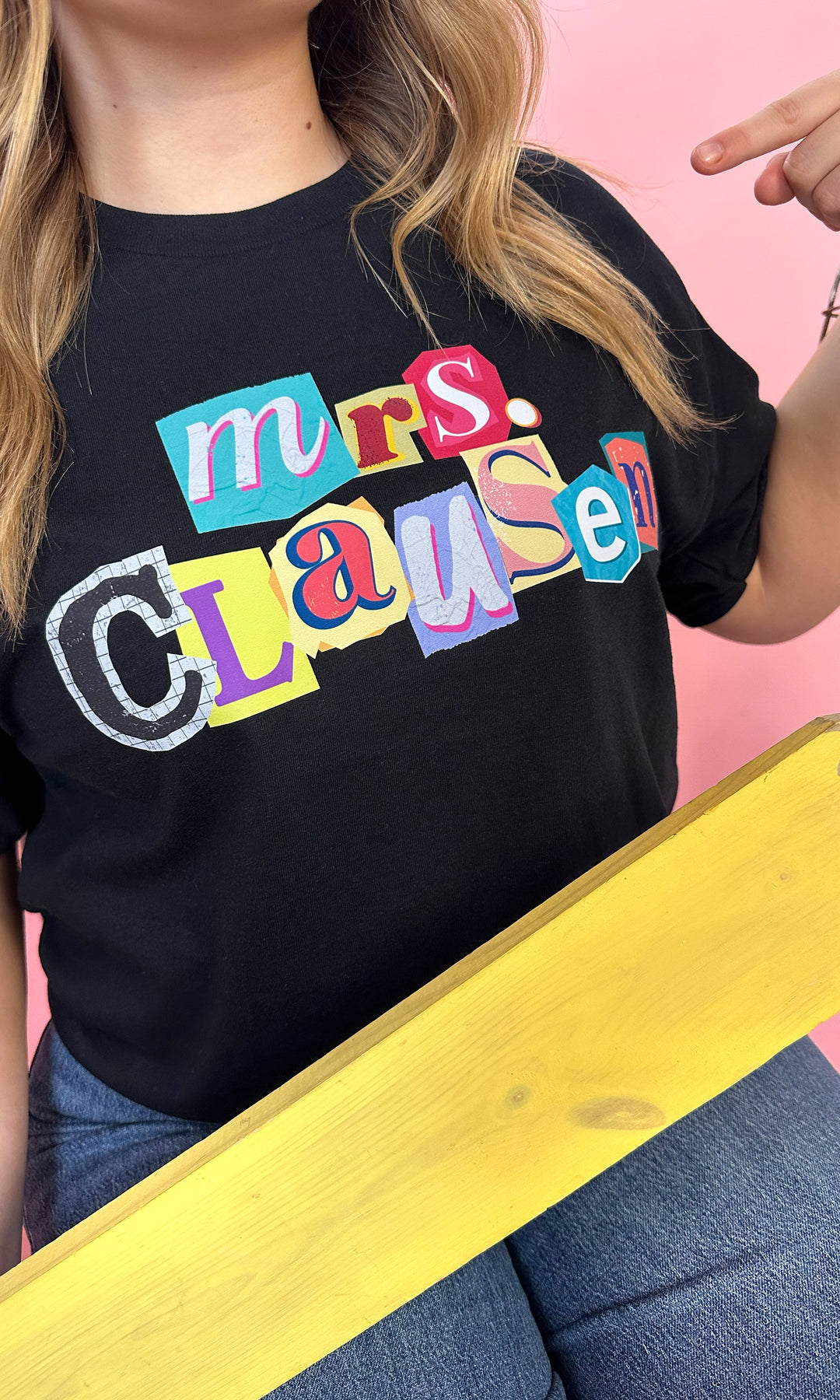 Custom Teacher Newspaper Note Graphic T-Shirt