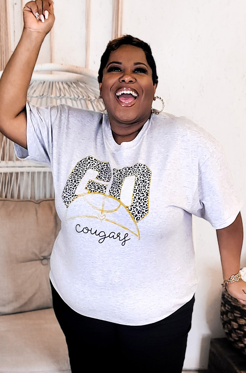 Custom Leopard Go Sport T-Shirt