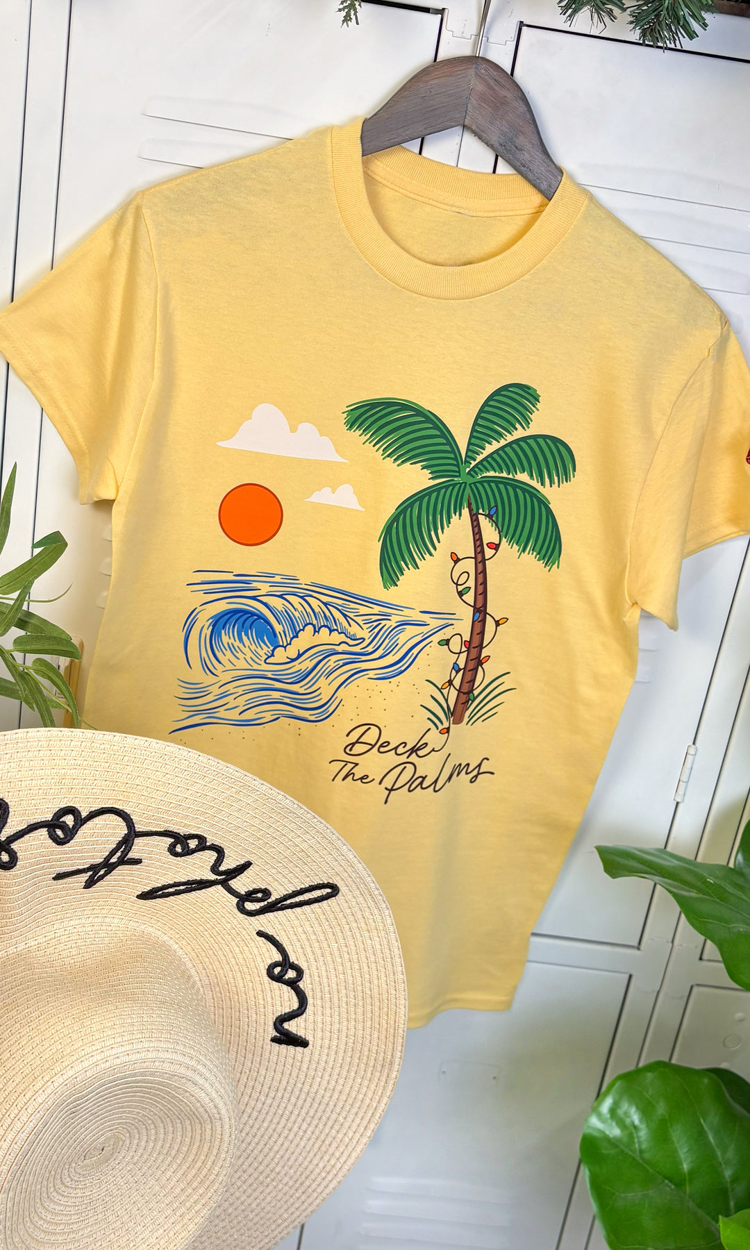 Deck The Palms Graphic T-Shirt
